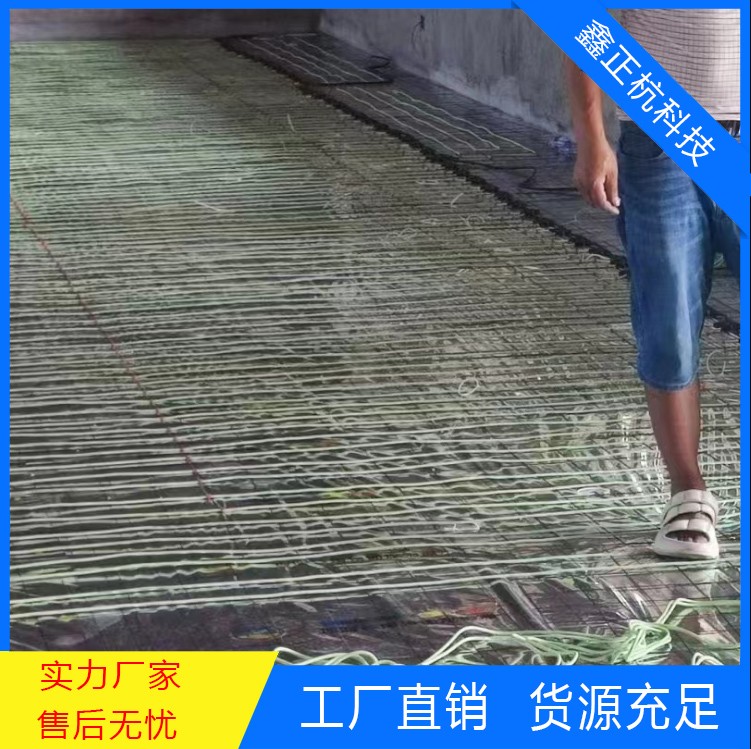 某别墅电(sh��)地热施工安装现场